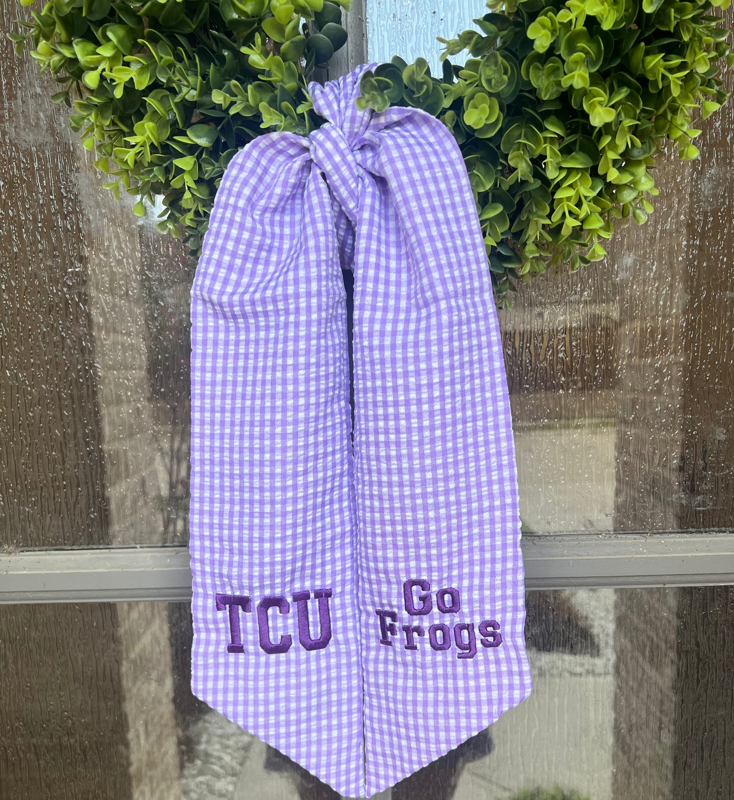 GameDay Wreath Sash
