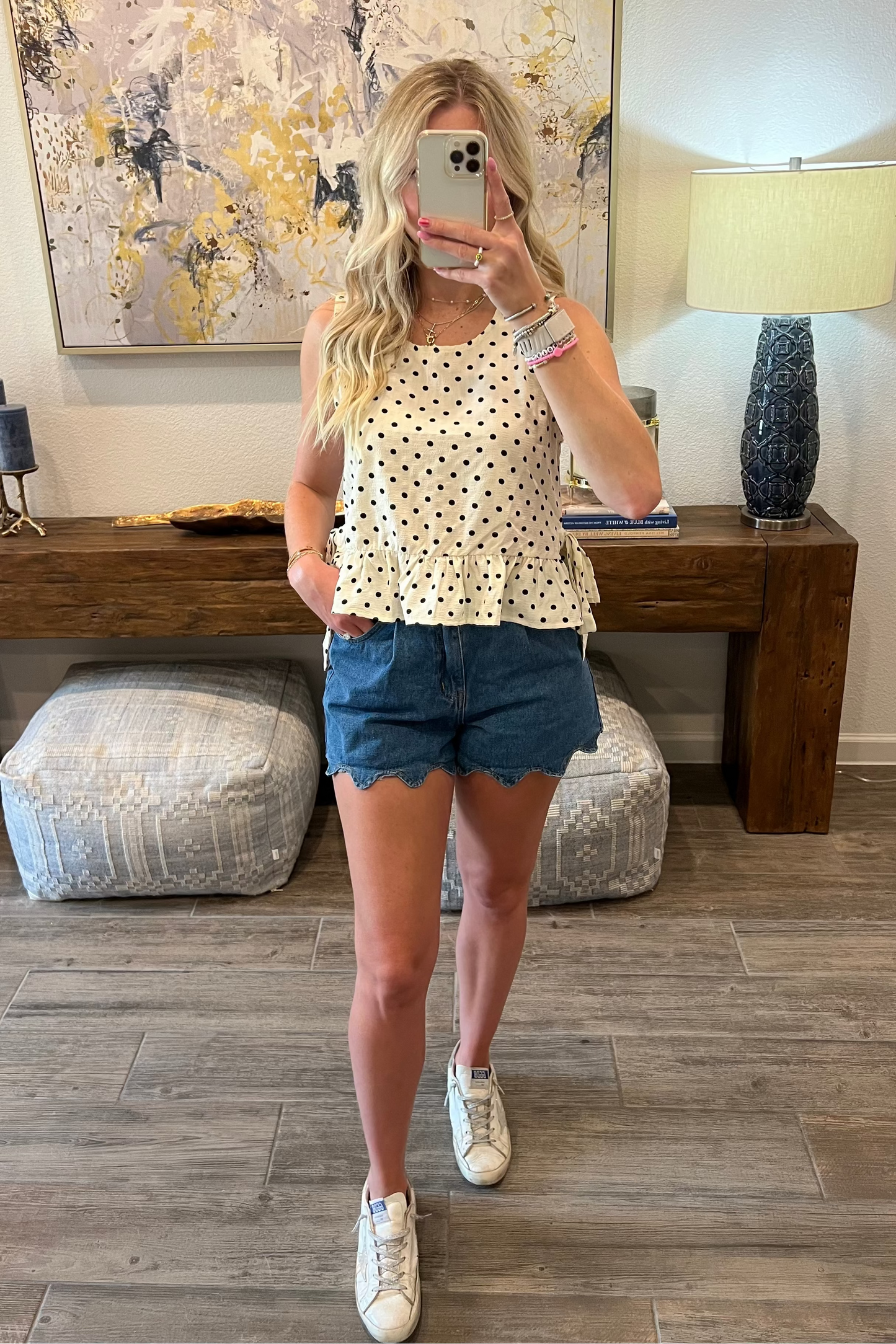 Polka Dot Tank Top