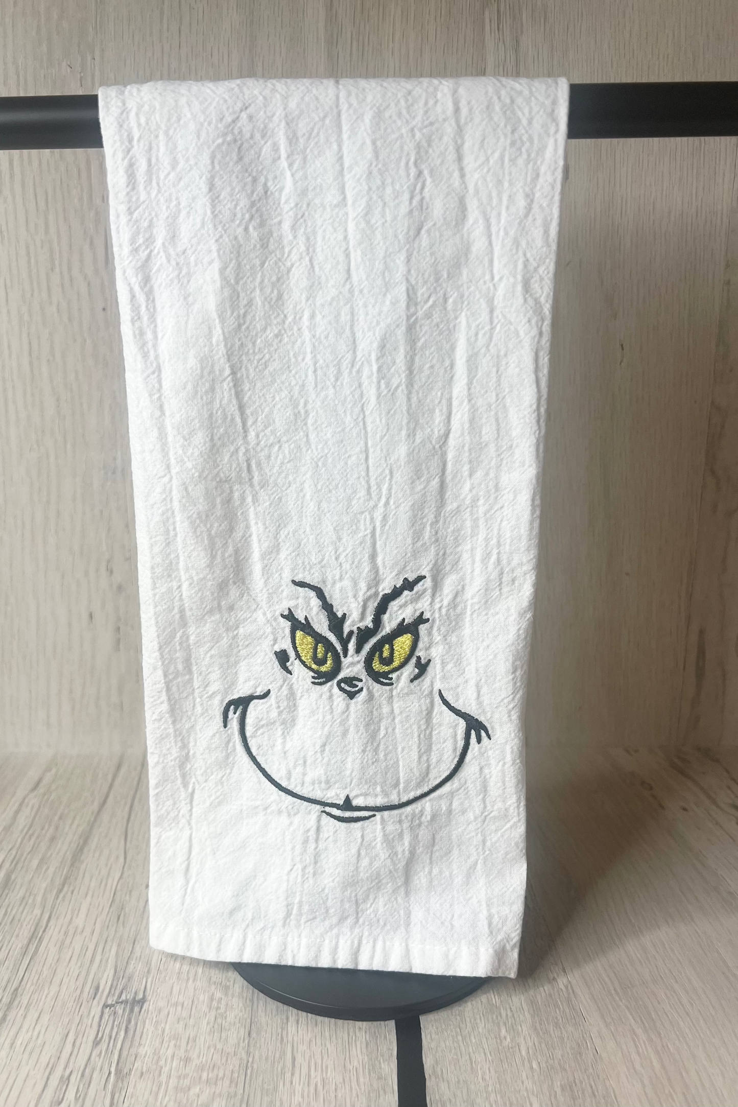 Grinch Tea Towel