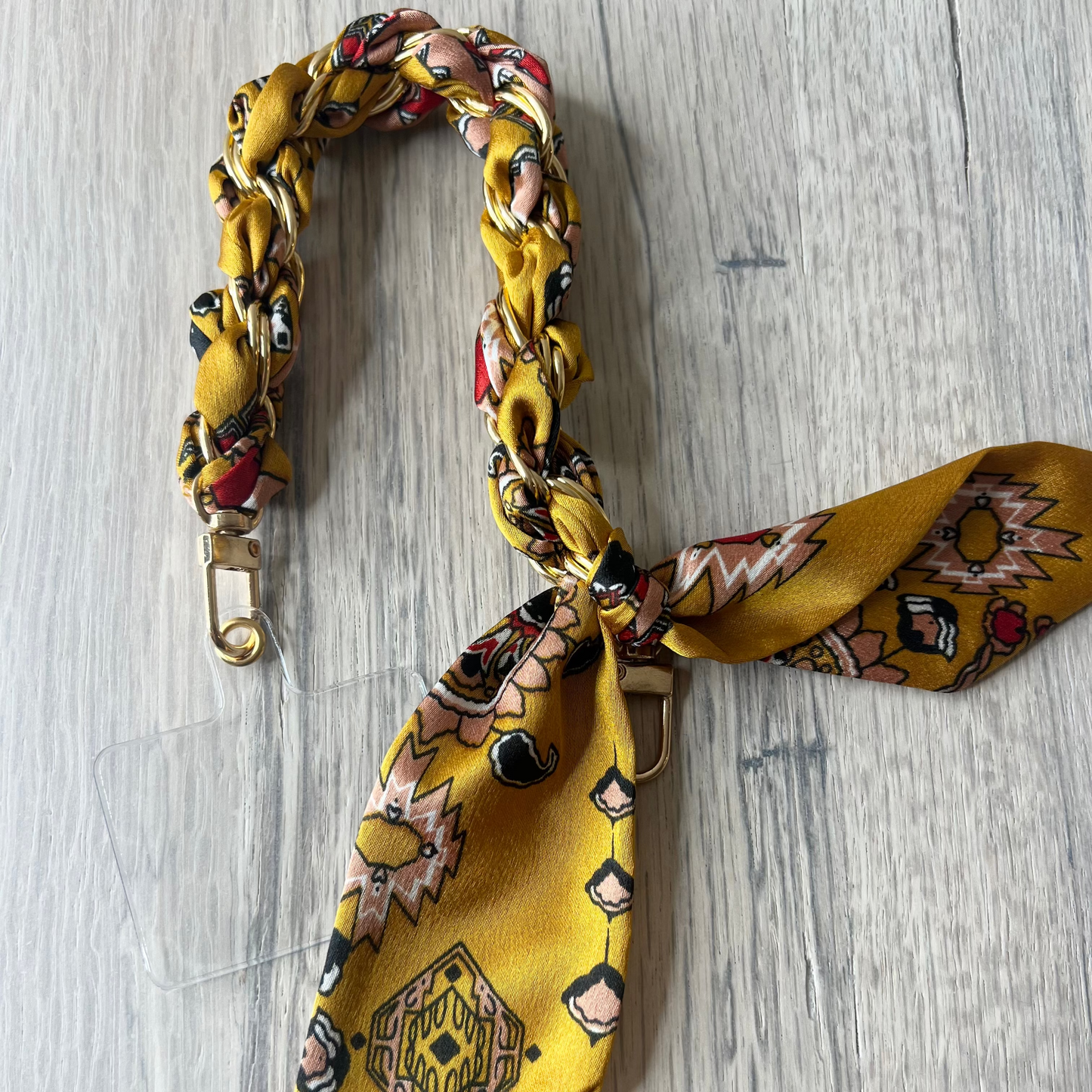 Mustard Phone/Purse Charm