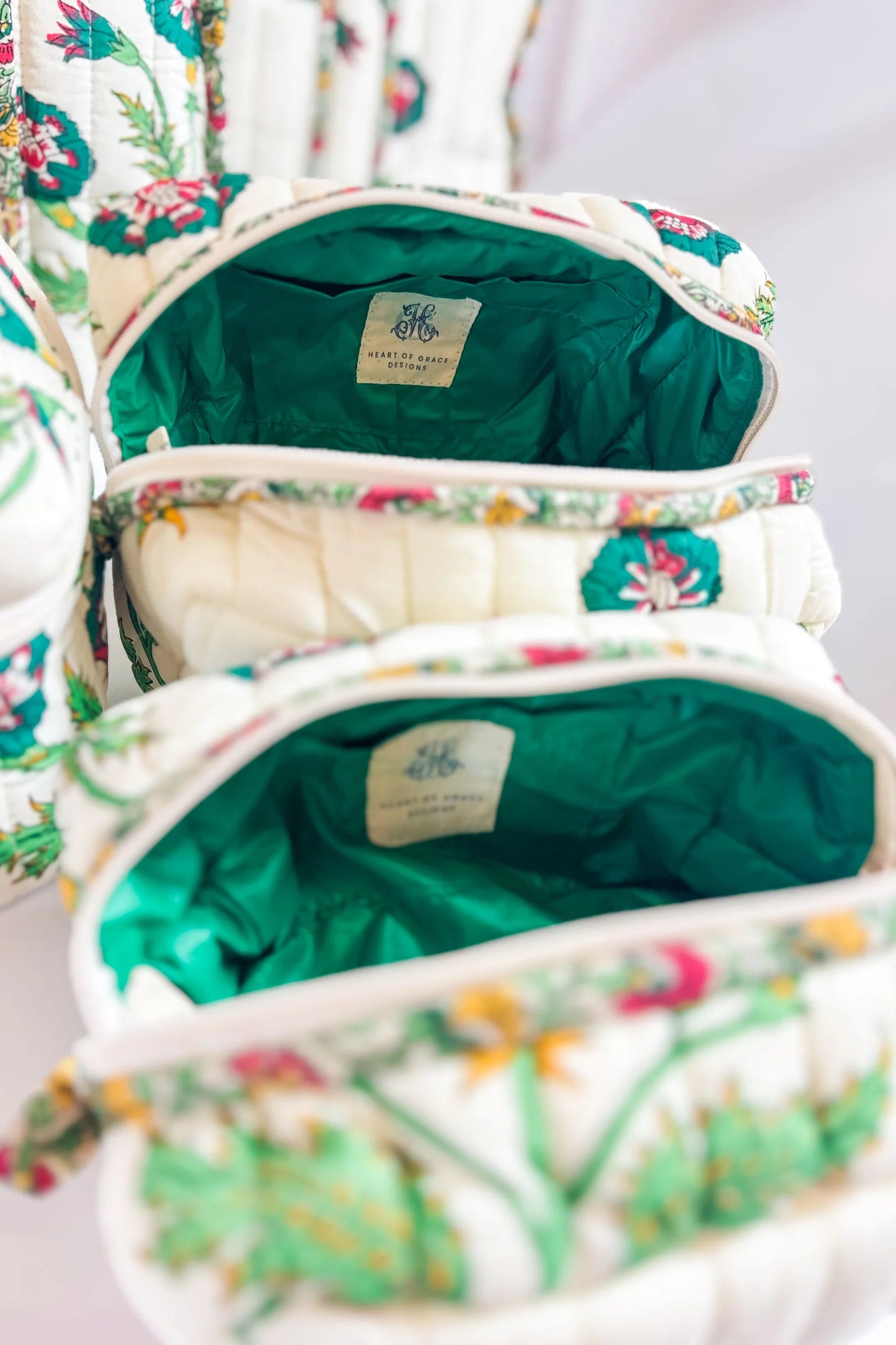 Camilla Lux Set of 3 Cosmetic Bags