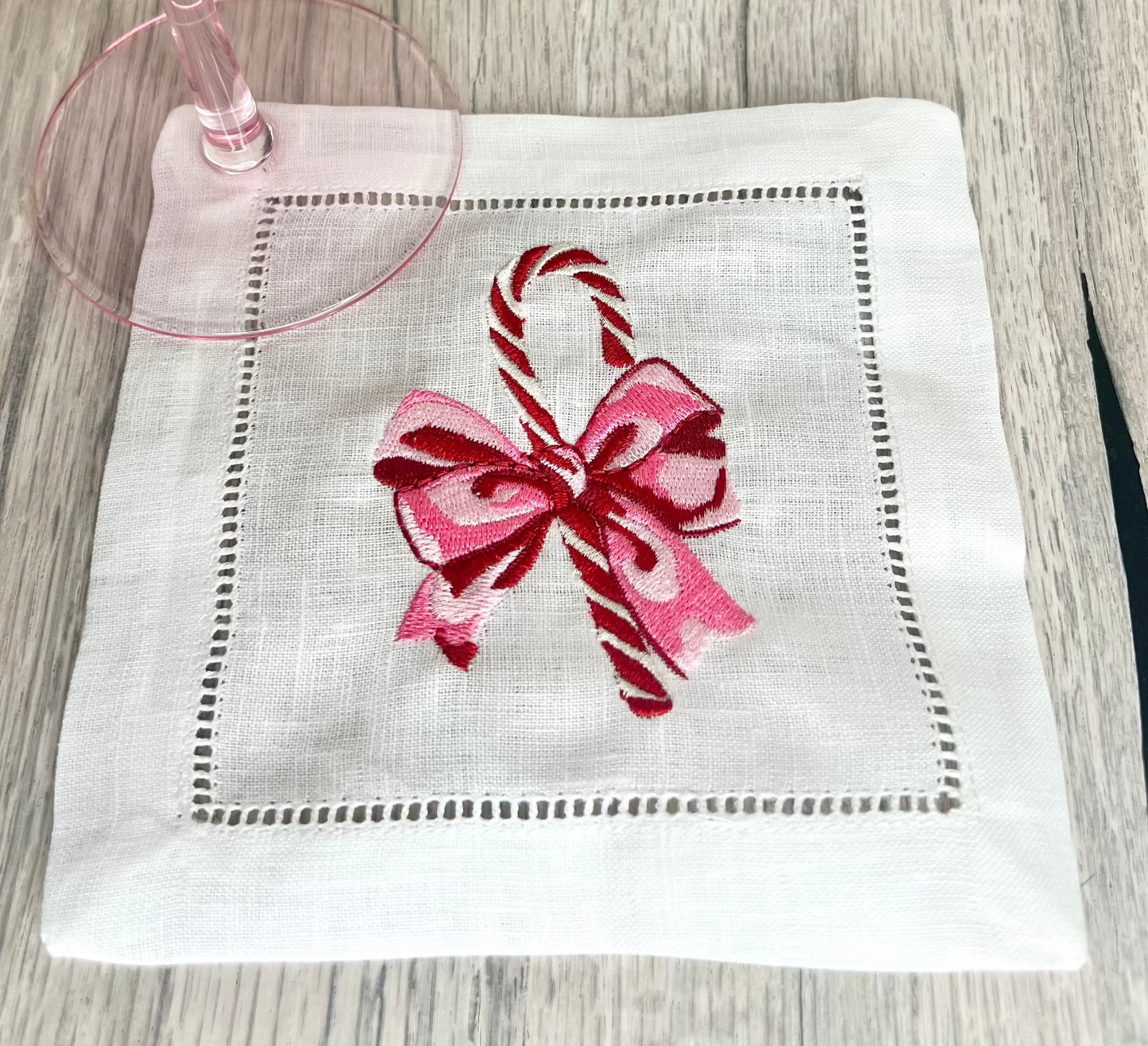 Candy Cane Cocktail Napkins