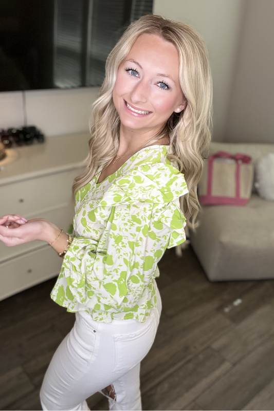 Green Paint Top