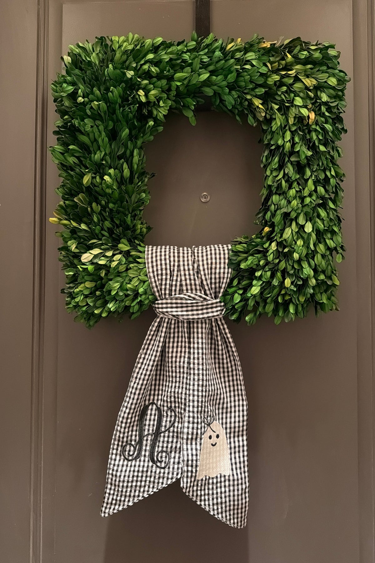 Ghost Wreath Sash