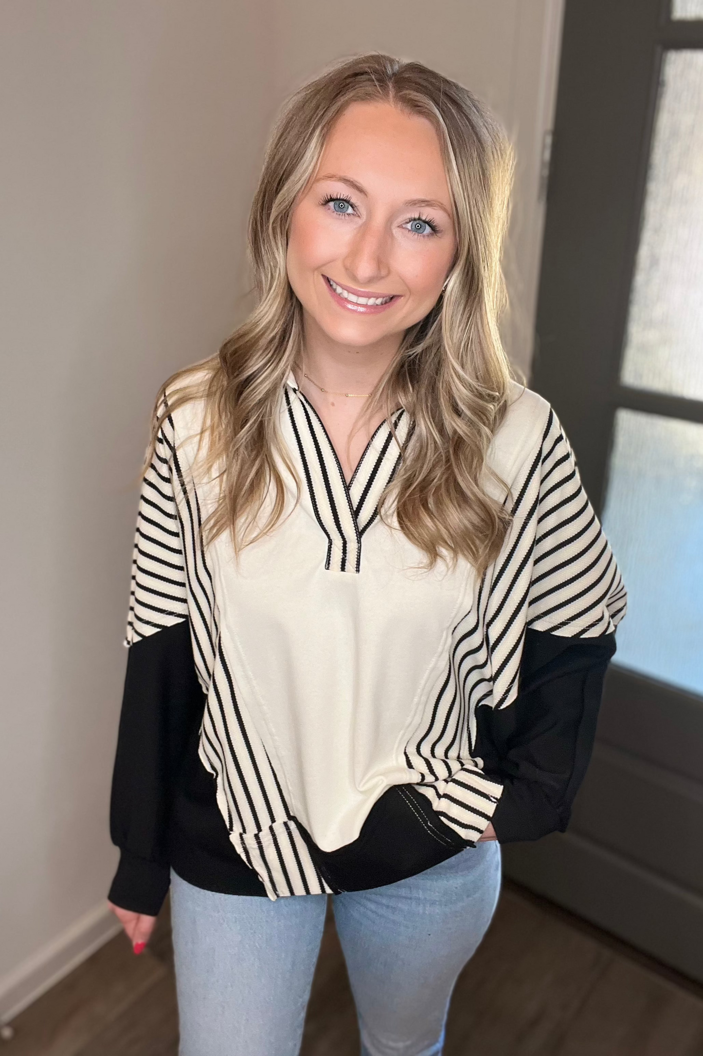 Color Block Sweater