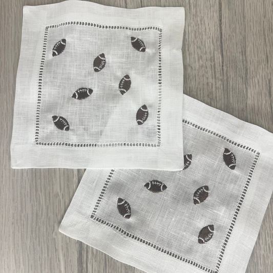 Football Cocktail Napkins