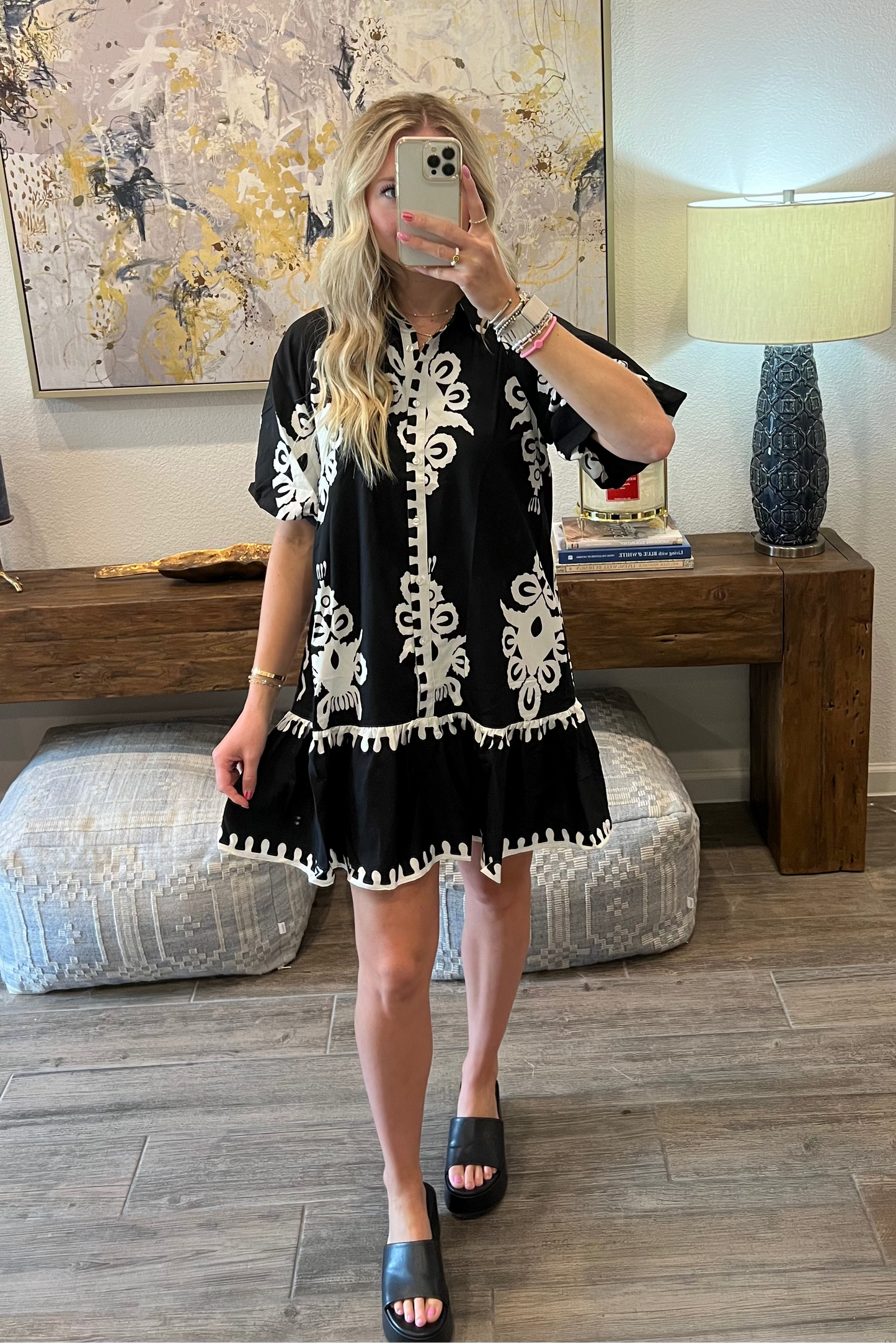 Bold Print Dress