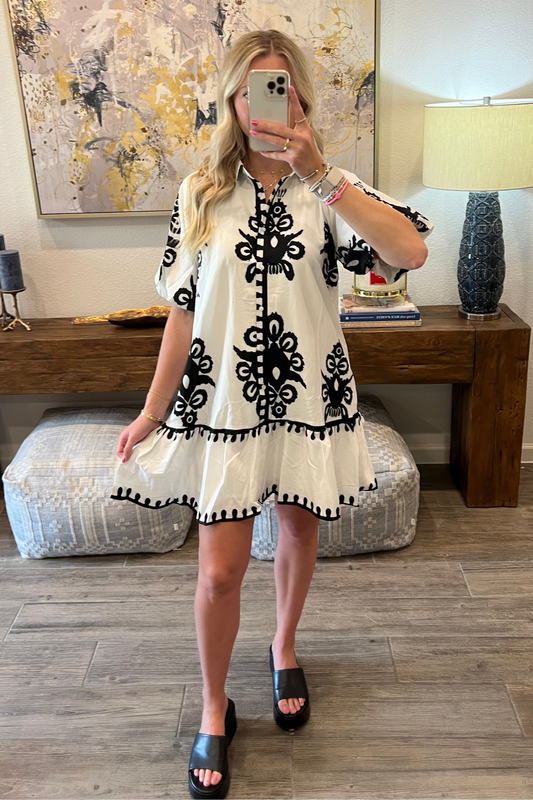 Bold Print Dress