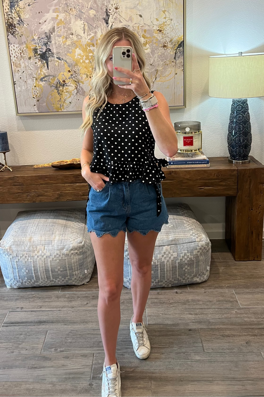Polka Dot Tank Top
