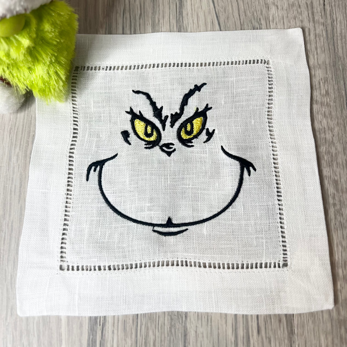 Grinch Cocktail Napkins