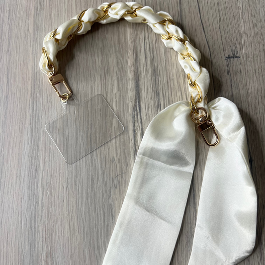 White Phone/Purse Charm