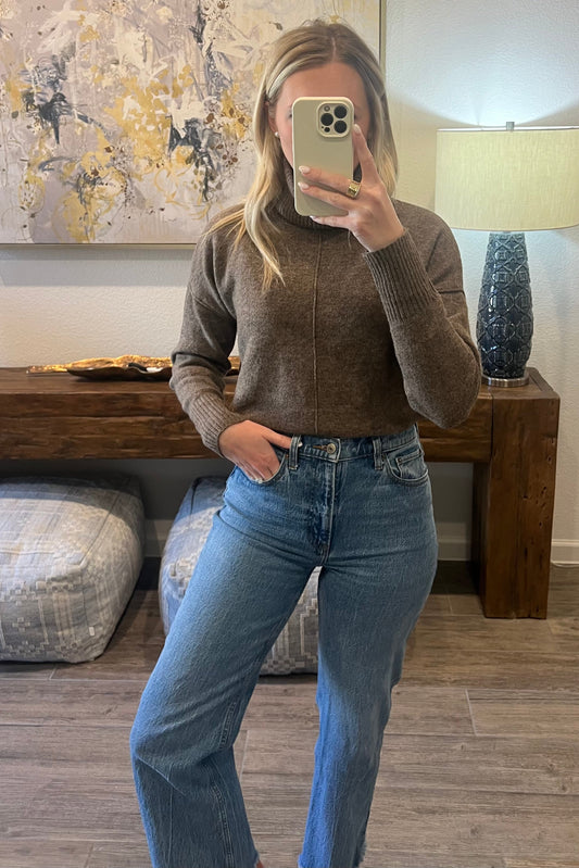 Dark Mocha Turtleneck