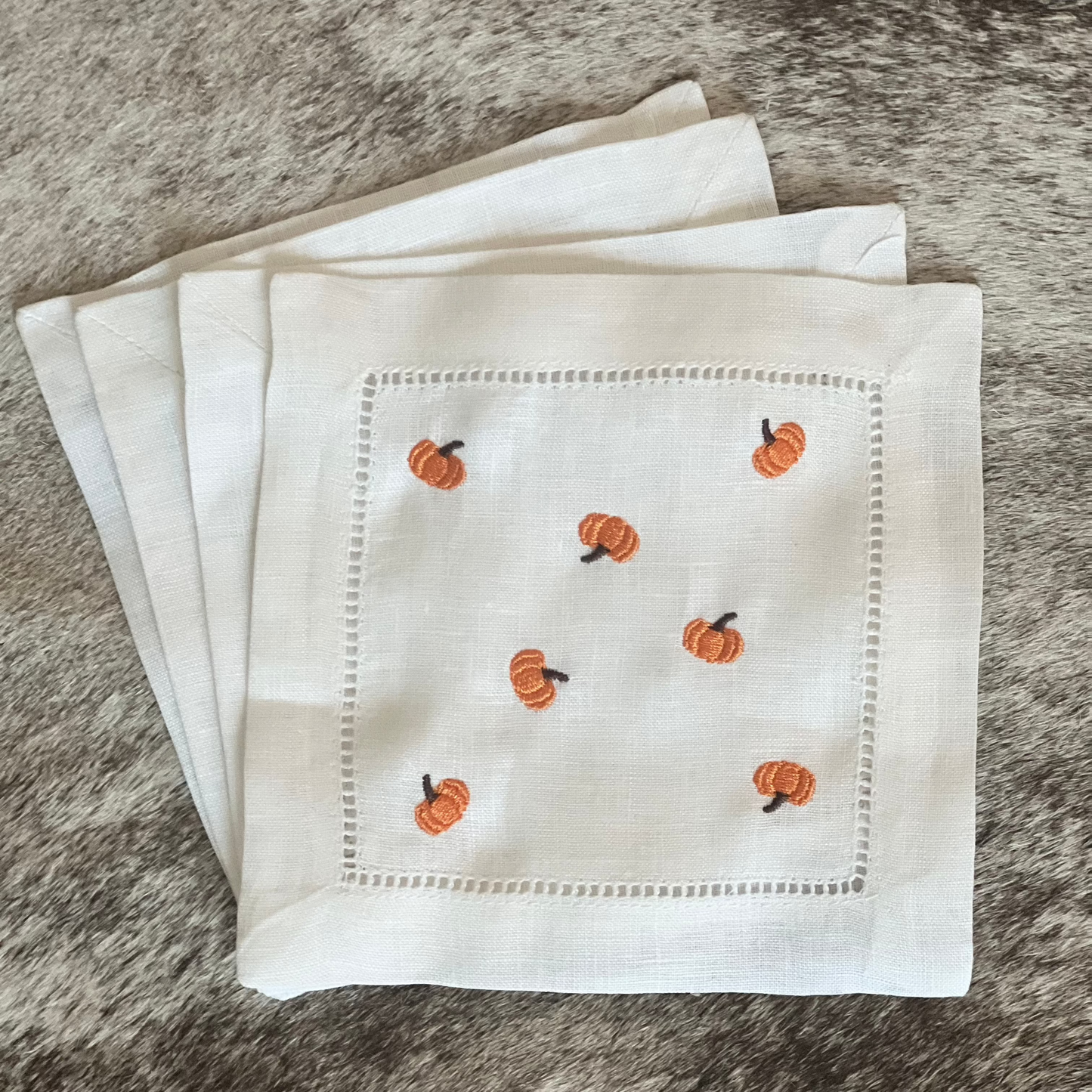 Pumpkin Cocktail Napkins