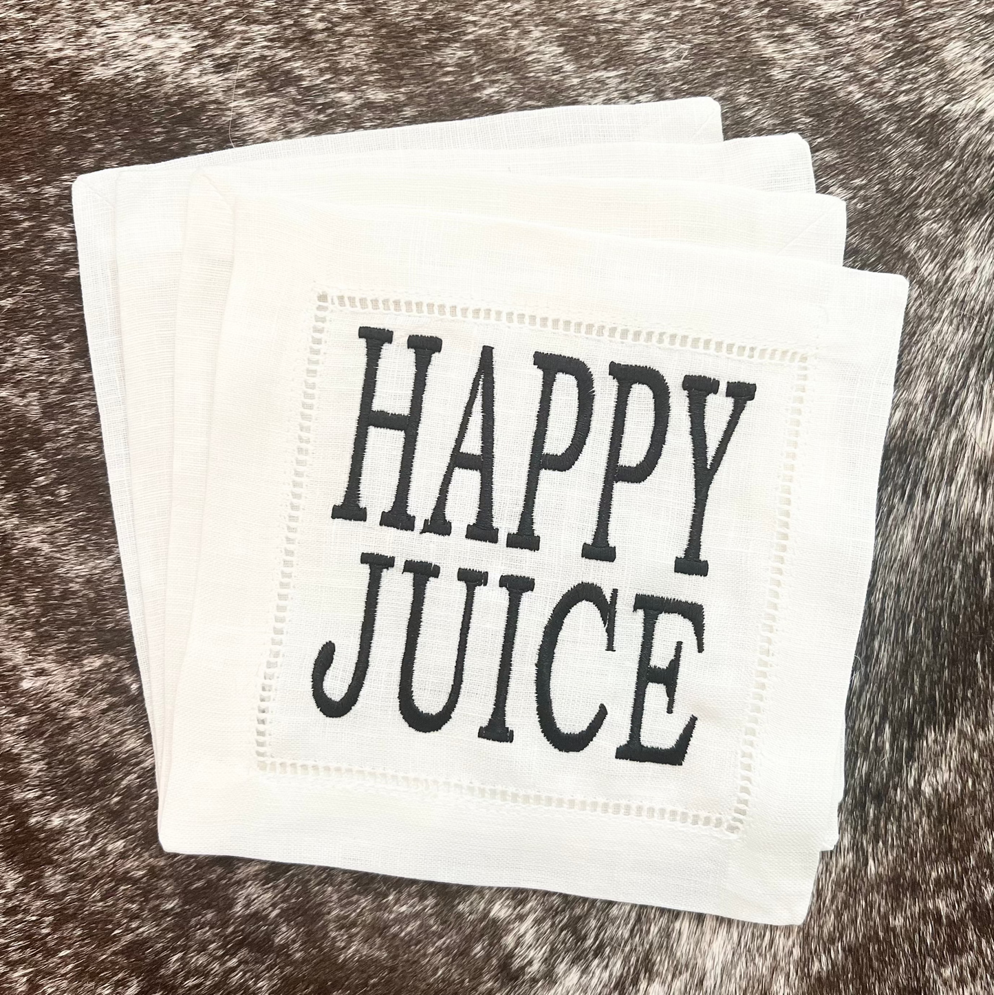 HAPPY JUICE Cocktail Napkins