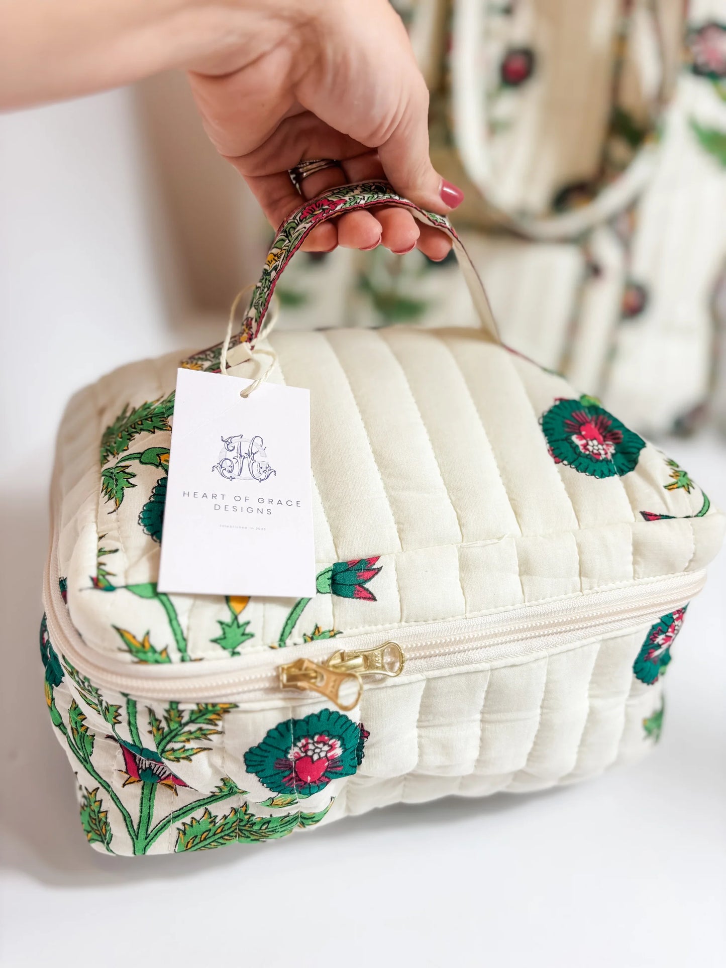 Camilla Lux Set of 3 Cosmetic Bags