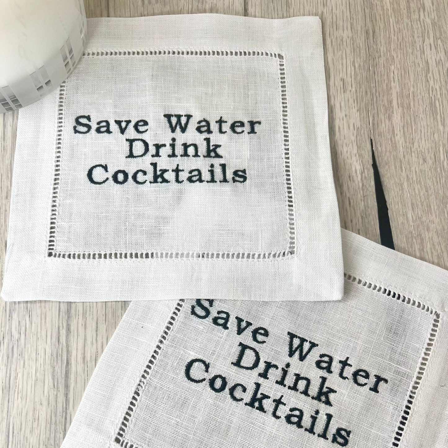 Save Water Drink Cocktails Cocktail Napkins