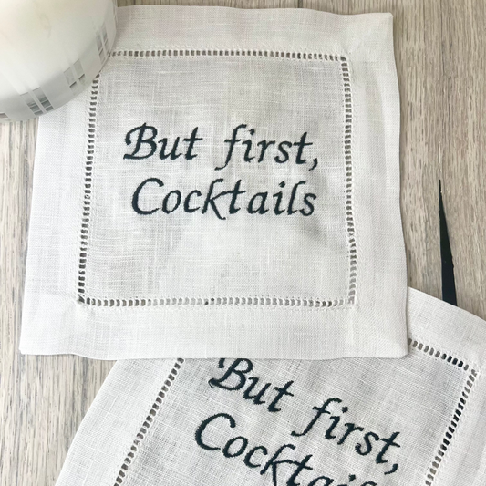 But first, Cocktails Cocktail Napkins
