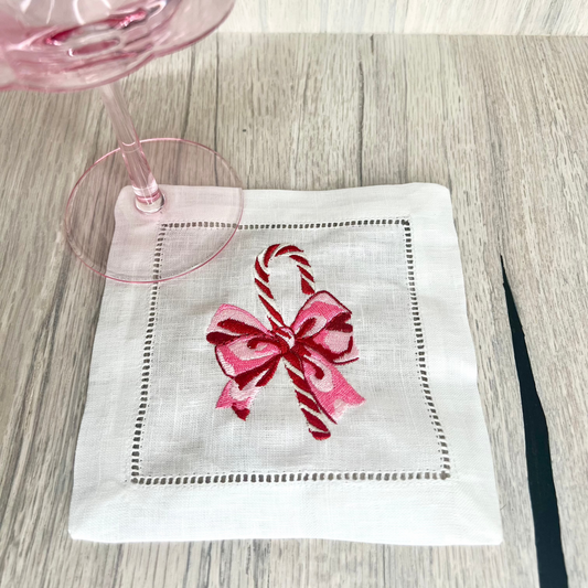 Candy Cane Cocktail Napkins