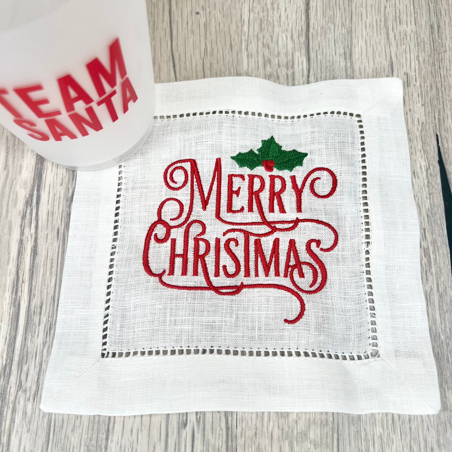 Merry Christmas Cocktail Napkins