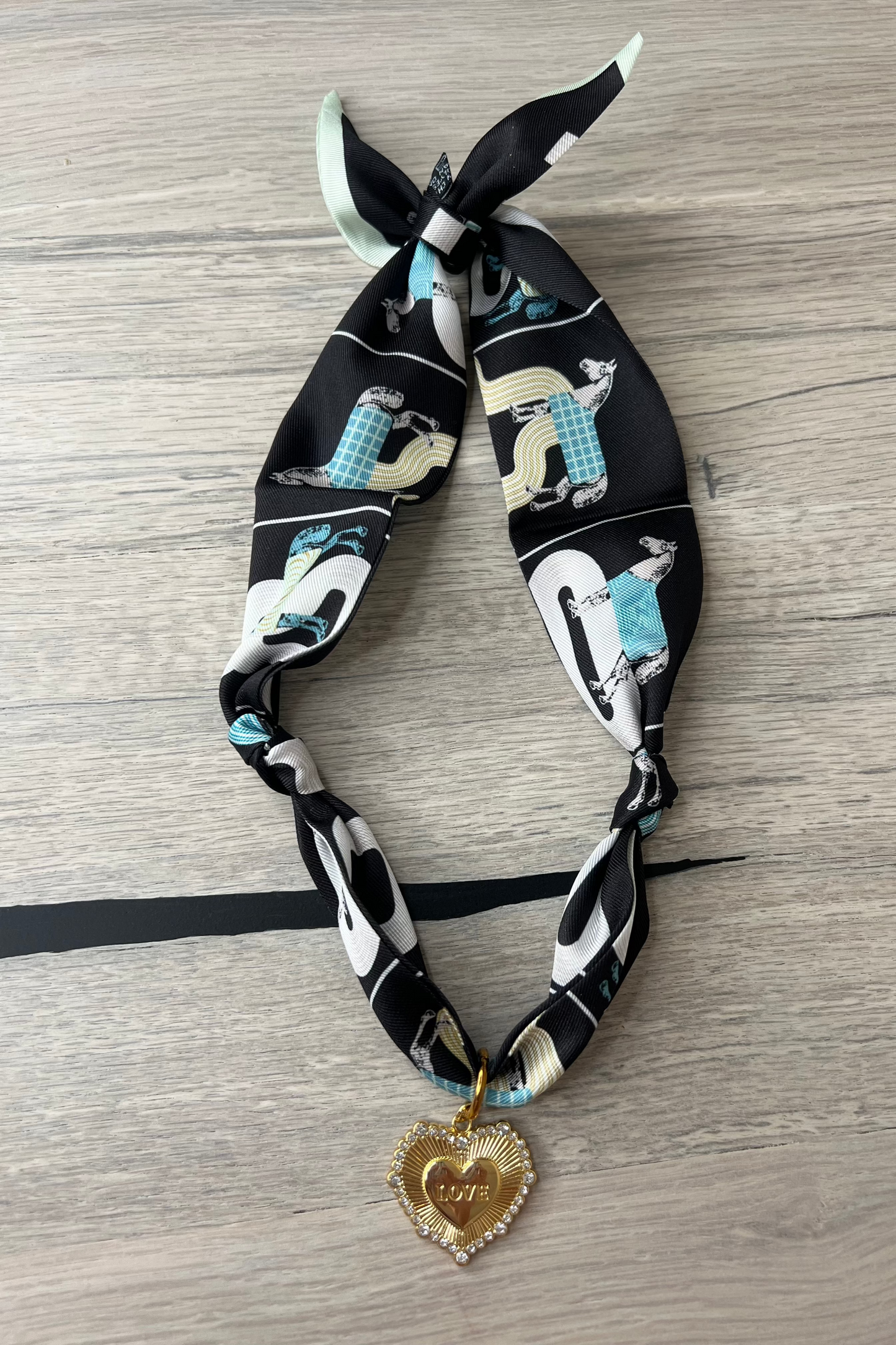 Twilly Horse Love Charm Necklace